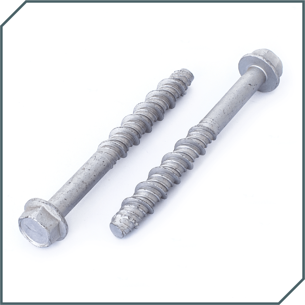 Concrete screws – Heavy duty hex head - GSYM technoplan - Fasteners specialists