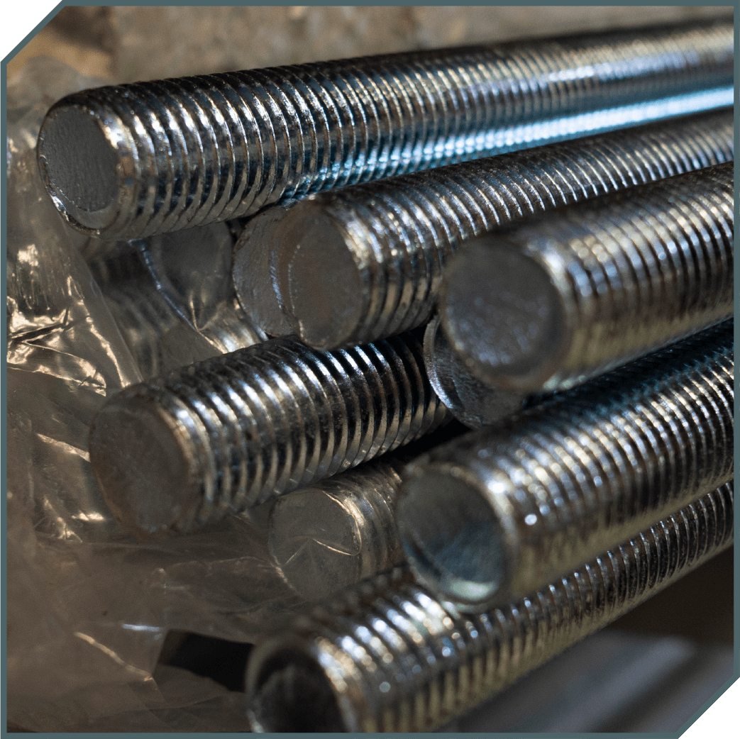 Steel threaded rods - GSYM technoplan - Fasteners specialists