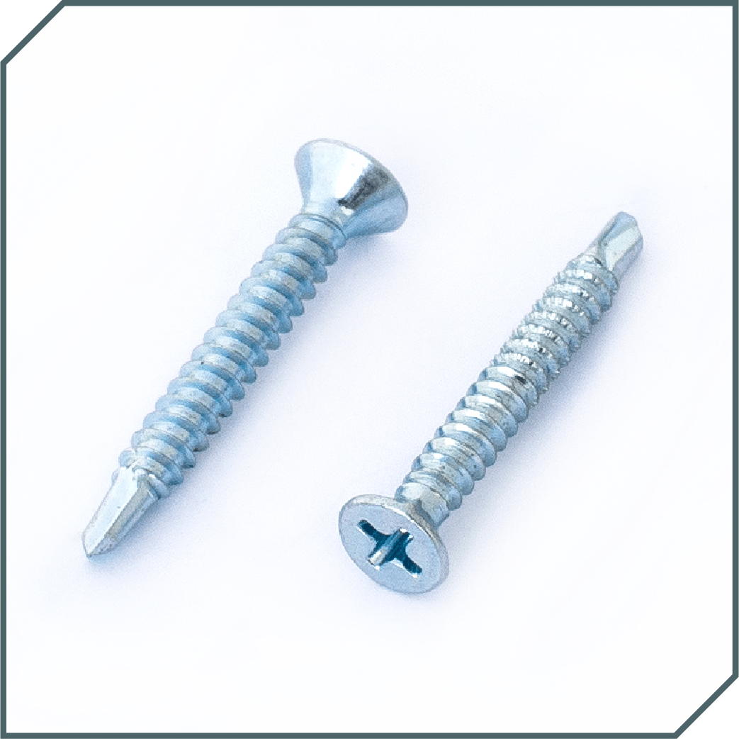 Metal screw PVC self-drilling - GSYM technoplan - Fasteners specialists