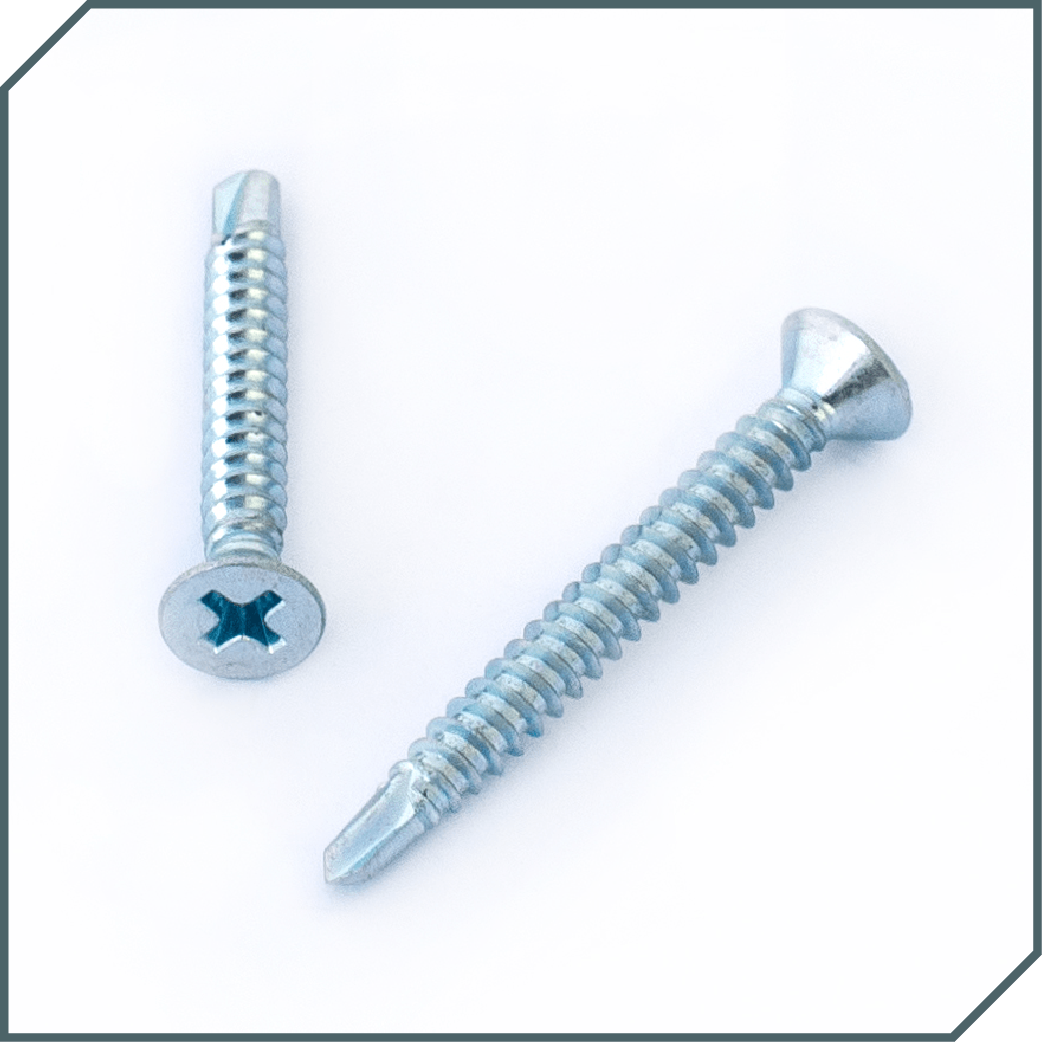 Metal screw self-drilling flat head - GSYM technoplan - Fasteners specialists