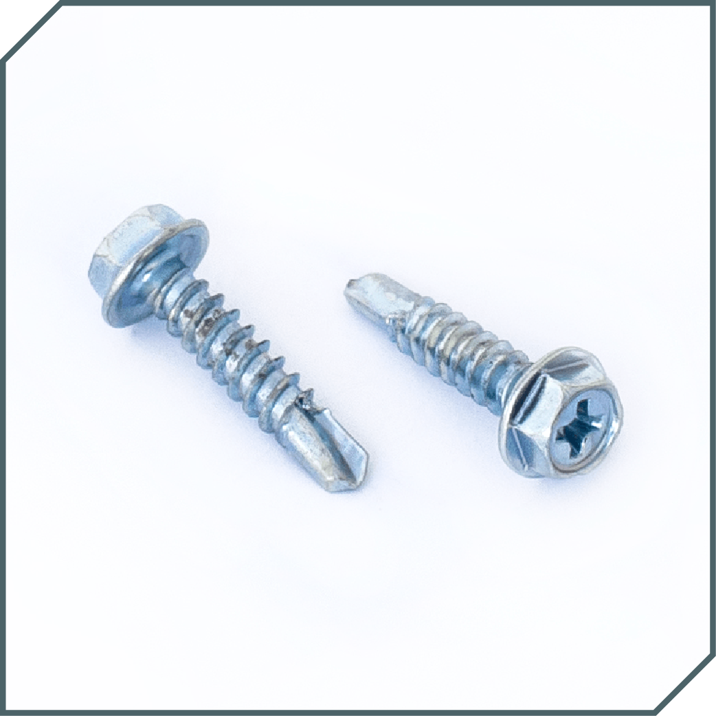 Metal screw self-drilling hexagon head - GSYM technoplan - Fasteners specialists