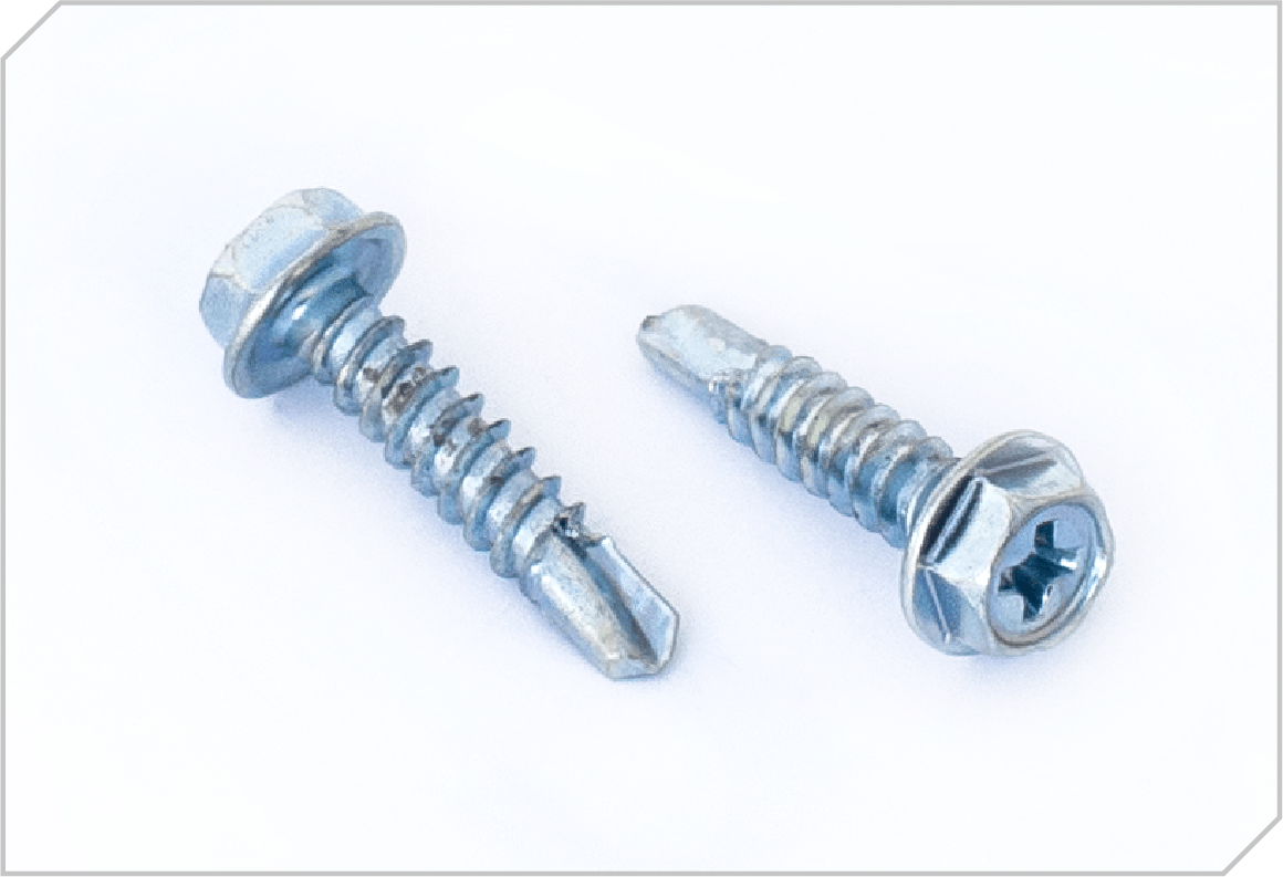 Metal screw self-drilling hexagon head - GSYM technoplan - Fasteners specialists