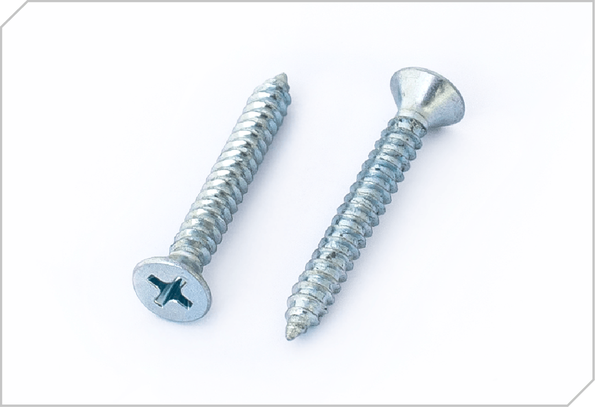 Metal screw self-tapping flat head - GSYM technoplan - Fasteners specialists