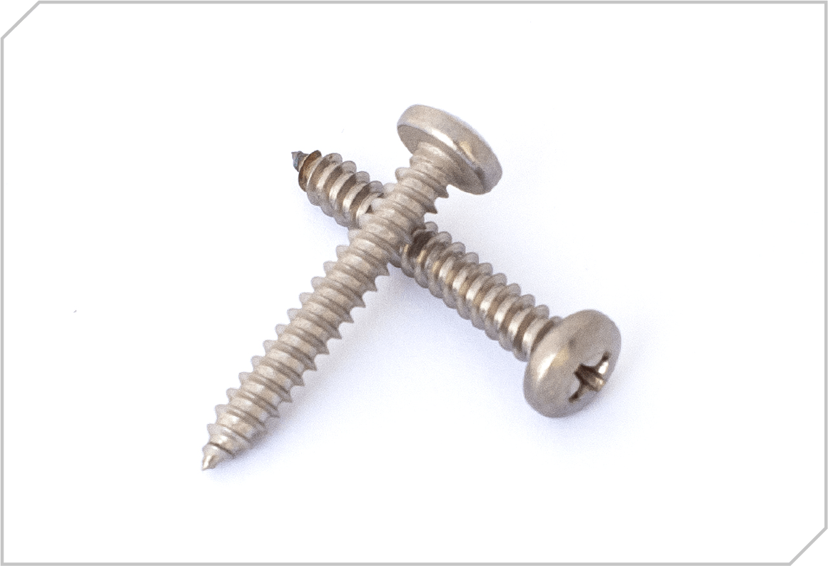 Stainless steel self-tapping screw pan head - GSYM technoplan - Fasteners specialists