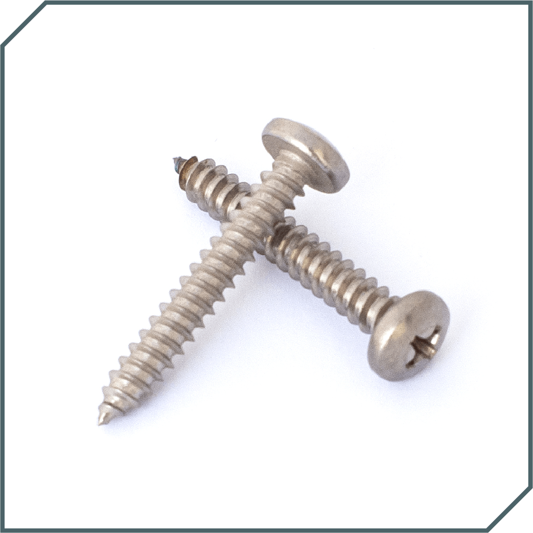 Stainless steel self-tapping screw pan head - GSYM technoplan - Fasteners specialists