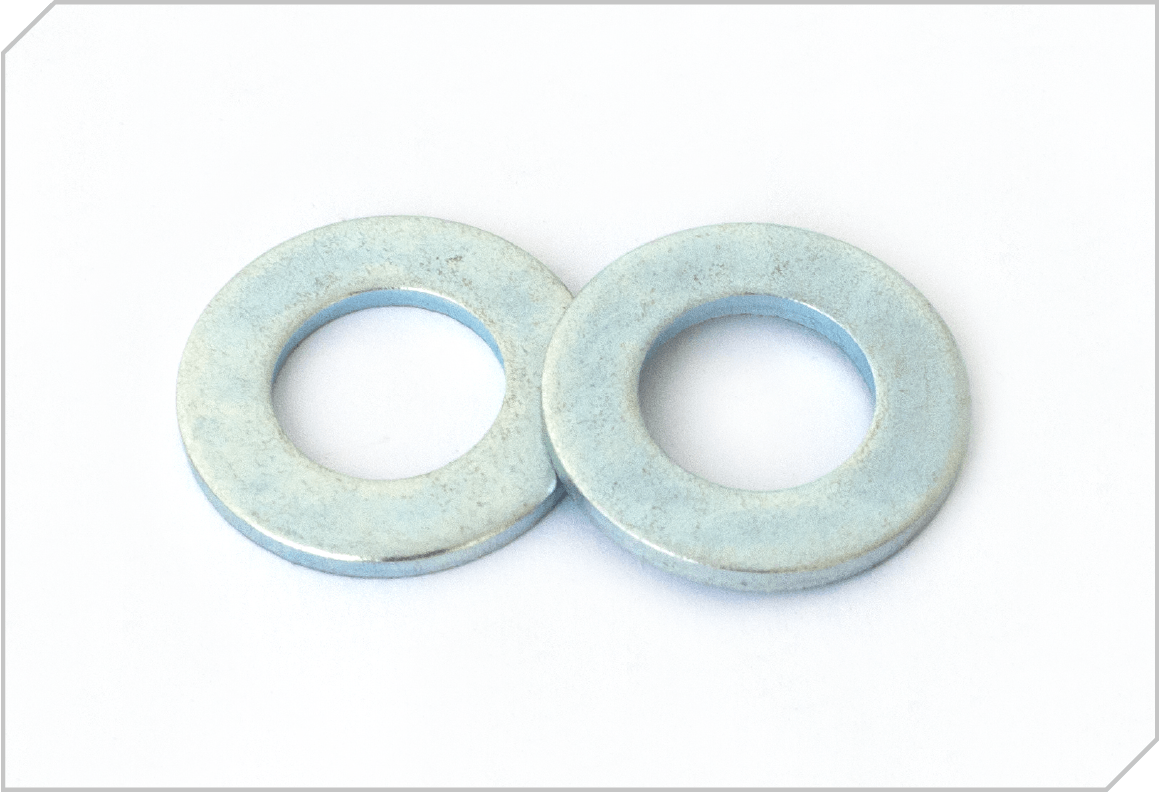 Plain washers DIN125 2xD - GSYM technoplan - Fasteners specialists