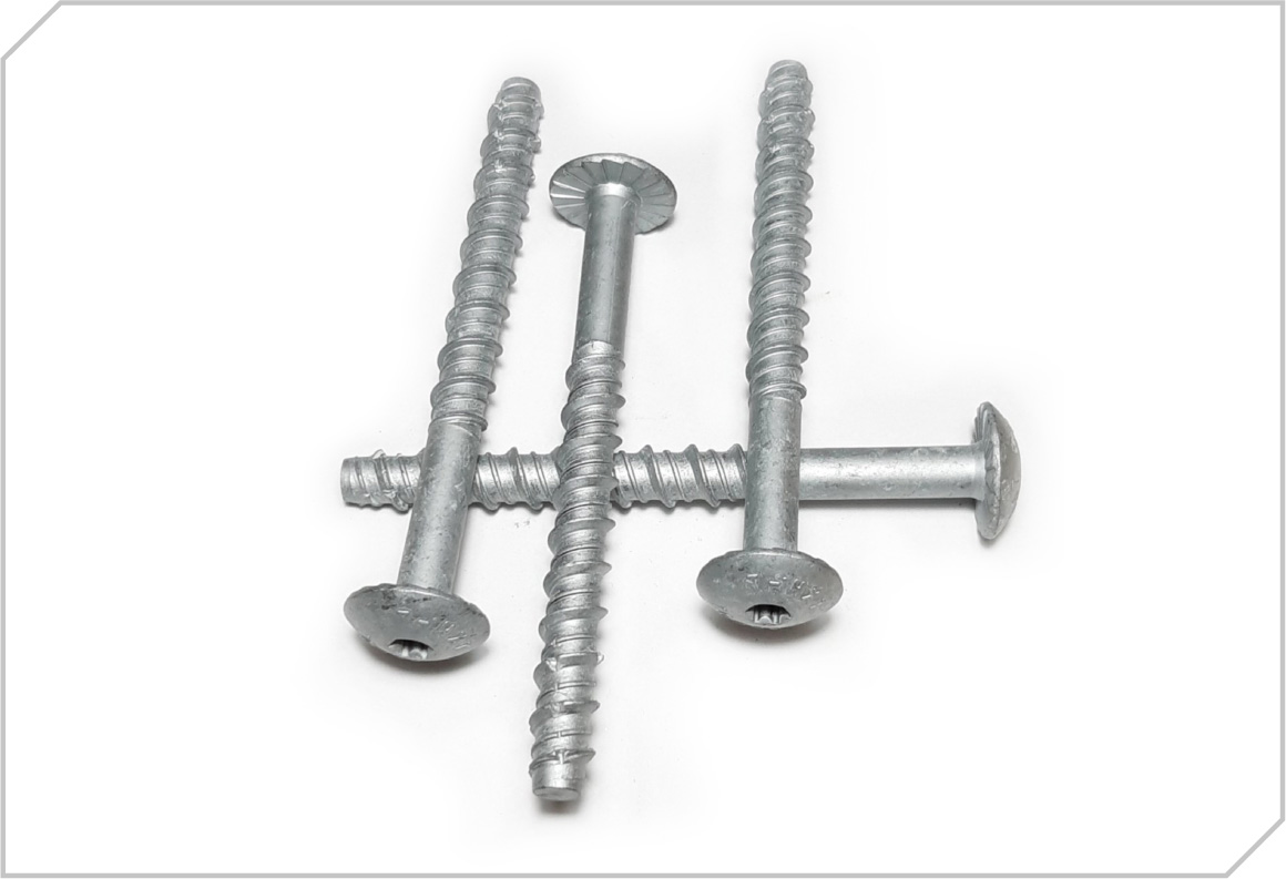 Concrete screws – Heavy duty mushroom head - GSYM Technoplan