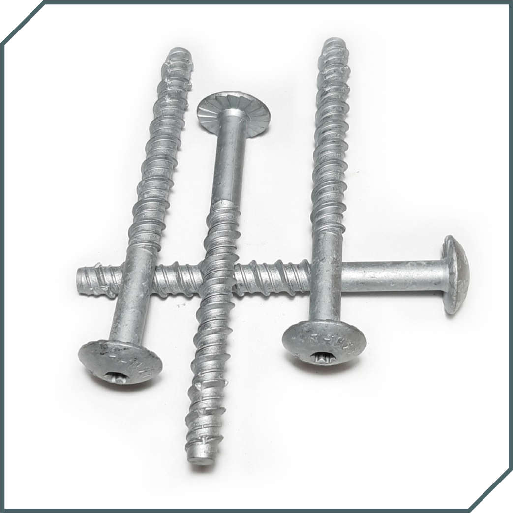 Concrete screws – Heavy duty mushroom head - GSYM Technoplan